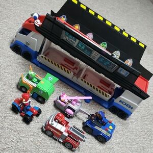 Paw Patrol Rescue Team Transporter with Vehicles